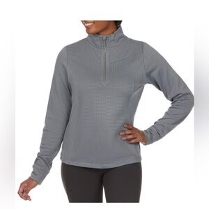 The American Outdoorsman for Women quarter-zip Mock Neck Sweatshirt Size M